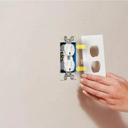 Outlet Wall Plate With Night Lights-No Batteries or Wires