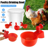 (💦EARLY SUMMER HOT SALE- 49% OFF💦)  🎉Automatic Poultry Water Bowl (5Pcs\/set) 💥 BUY 2 GET 1 FREE