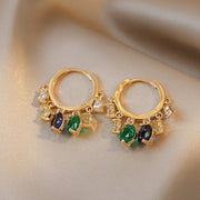 💎Shiny Colorful Dangle Pomegranate  Earrings